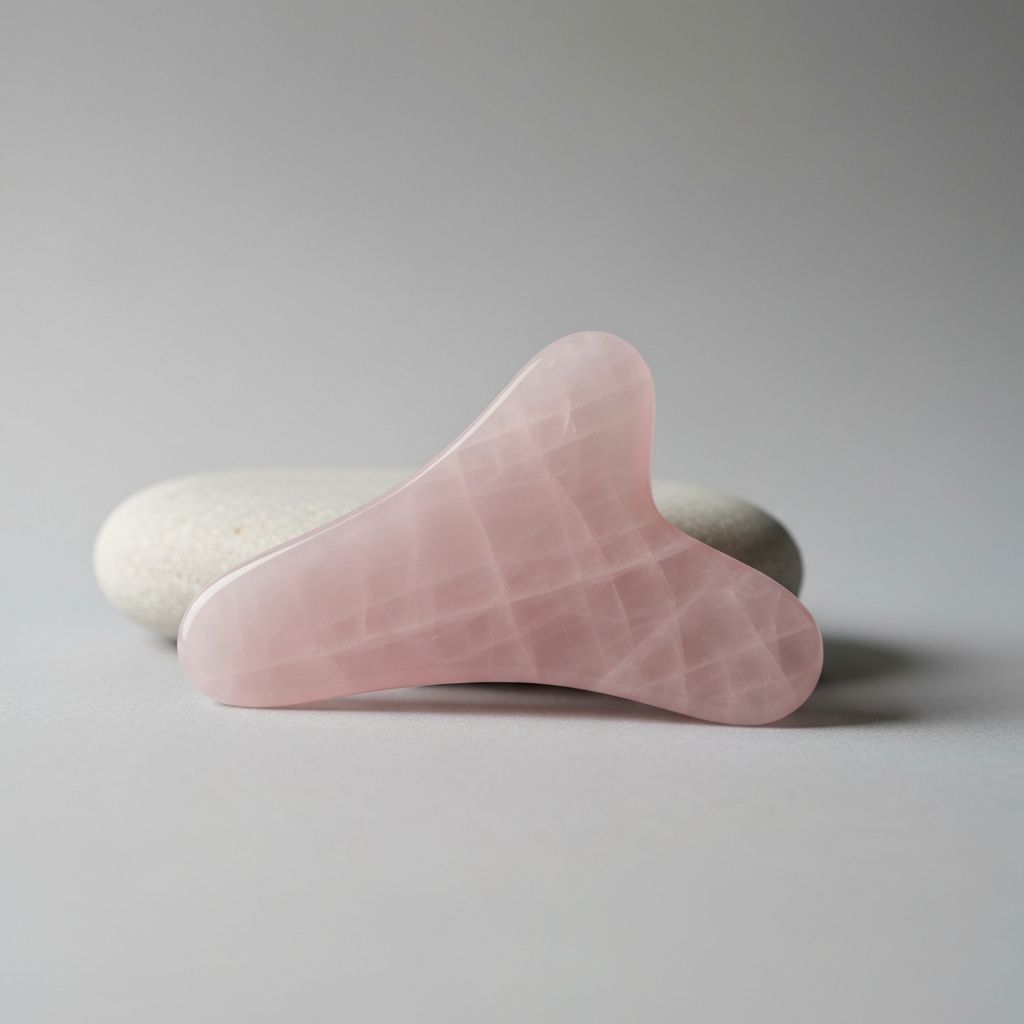 Rose Quartz Gua Sha Set